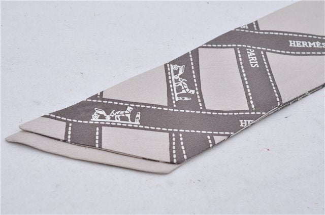 Authentic HERMES Twilly Scarf 