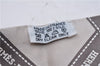 Authentic HERMES Twilly Scarf "Bolduc" Silk Ivory Gray 6003E