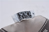 Authentic HERMES Twilly Scarf "Bolduc" Silk Ivory Gray 6003E