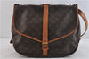 Auth LOUIS VUITTON Monogram Saumur 35 Shoulder Cross Body Bag M42254 LV 6007C