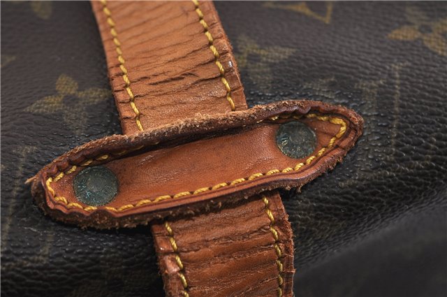 Auth LOUIS VUITTON Monogram Saumur 35 Shoulder Cross Body Bag M42254 LV 6007C