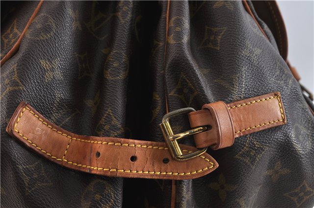 Auth LOUIS VUITTON Monogram Saumur 35 Shoulder Cross Body Bag M42254 LV 6007C