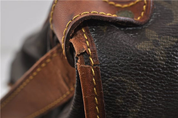 Auth LOUIS VUITTON Monogram Saumur 35 Shoulder Cross Body Bag M42254 LV 6007C