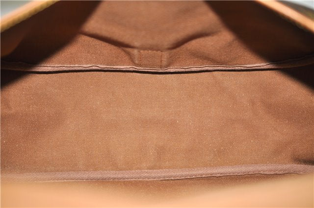 Auth LOUIS VUITTON Monogram Saumur 35 Shoulder Cross Body Bag M42254 LV 6007C