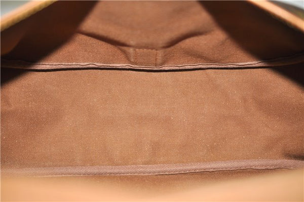 Auth LOUIS VUITTON Monogram Saumur 35 Shoulder Cross Body Bag M42254 LV 6007C