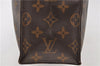 Authentic LOUIS VUITTON Monogram Sac Plat Hand Bag M51140 LV Junk 6009C