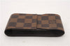 Authentic Louis Vuitton Damier Etui Cigarette Case N63024 LV 6010F