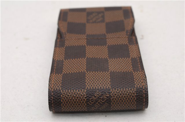 Authentic Louis Vuitton Damier Etui Cigarette Case N63024 LV 6010F