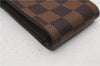 Authentic Louis Vuitton Damier Etui Cigarette Case N63024 LV 6010F