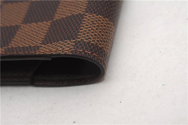 Authentic Louis Vuitton Damier Etui Cigarette Case N63024 LV 6010F