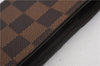 Authentic Louis Vuitton Damier Etui Cigarette Case N63024 LV 6010F