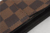 Authentic Louis Vuitton Damier Etui Cigarette Case N63024 LV 6010F