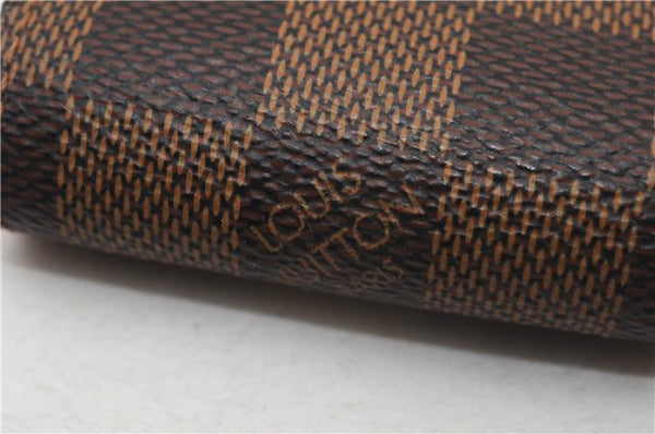 Authentic Louis Vuitton Damier Etui Cigarette Case N63024 LV 6010F