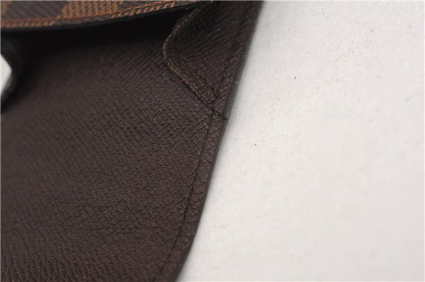 Authentic Louis Vuitton Damier Etui Cigarette Case N63024 LV 6010F