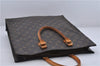 Authentic LOUIS VUITTON Monogram Sac Plat Hand Bag M51140 LV 6015C