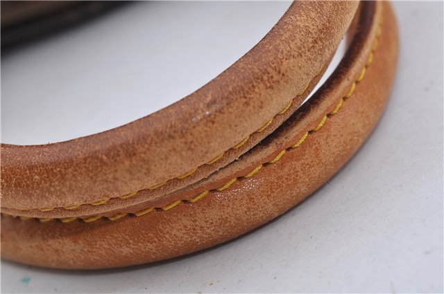 Authentic LOUIS VUITTON Monogram Sac Plat Hand Bag M51140 LV 6015C