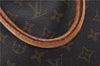 Authentic LOUIS VUITTON Monogram Sac Plat Hand Bag M51140 LV 6015C