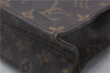 Authentic LOUIS VUITTON Monogram Sac Plat Hand Bag M51140 LV 6015C