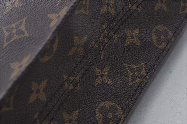 Authentic LOUIS VUITTON Monogram Sac Plat Hand Bag M51140 LV 6015C
