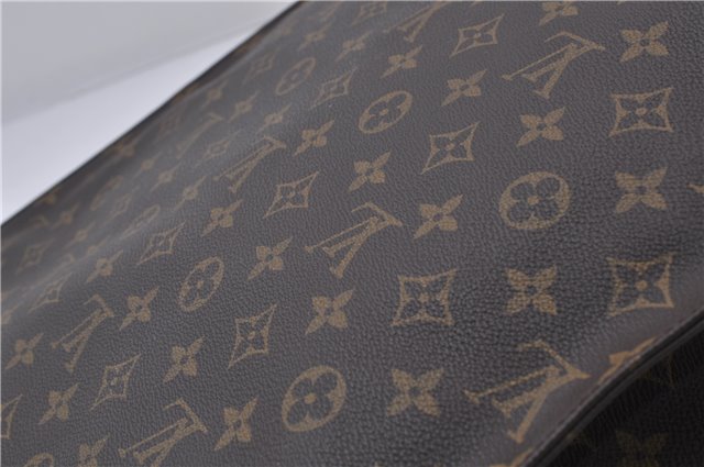 Authentic LOUIS VUITTON Monogram Sac Plat Hand Bag M51140 LV 6015C