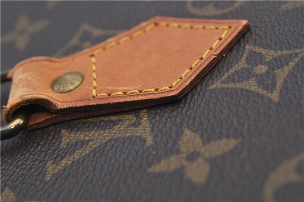 Authentic LOUIS VUITTON Monogram Sac Plat Hand Bag M51140 LV 6015C