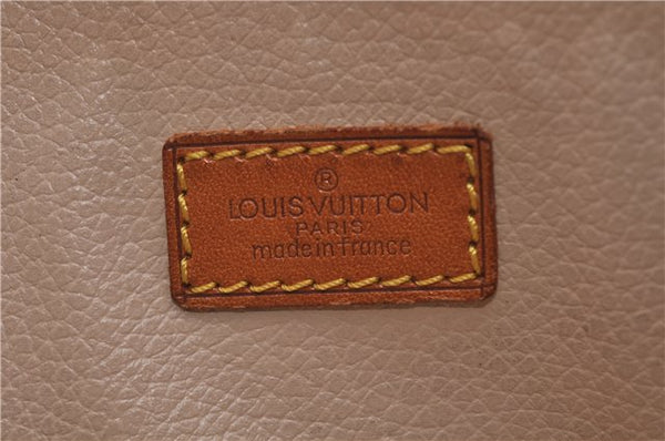 Authentic LOUIS VUITTON Monogram Sac Plat Hand Bag M51140 LV 6015C