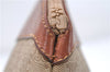 Authentic CELINE Macadam Blason Pattern Clutch Bag PVC Leather Beige 6018C