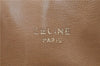 Authentic CELINE Macadam Blason Pattern Clutch Bag PVC Leather Beige 6018C