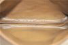 Authentic CELINE Macadam Blason Pattern Clutch Bag PVC Leather Beige 6018C