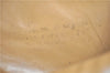 Authentic CELINE Macadam Blason Pattern Clutch Bag PVC Leather Beige 6018C