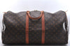 Authentic Louis Vuitton Monogram Keepall 55 Travel Boston Bag M41424 LV 6018E