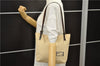 Authentic FENDI Zucca Shoulder Tote Bag Purse Canvas Ivory Brown 6019D