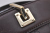 Authentic GUCCI Vintage Guccissima Tote Hand Bag GG Leather 145994 Brown 6022I