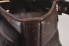 Authentic GUCCI Vintage Guccissima Tote Hand Bag GG Leather 145994 Brown 6022I