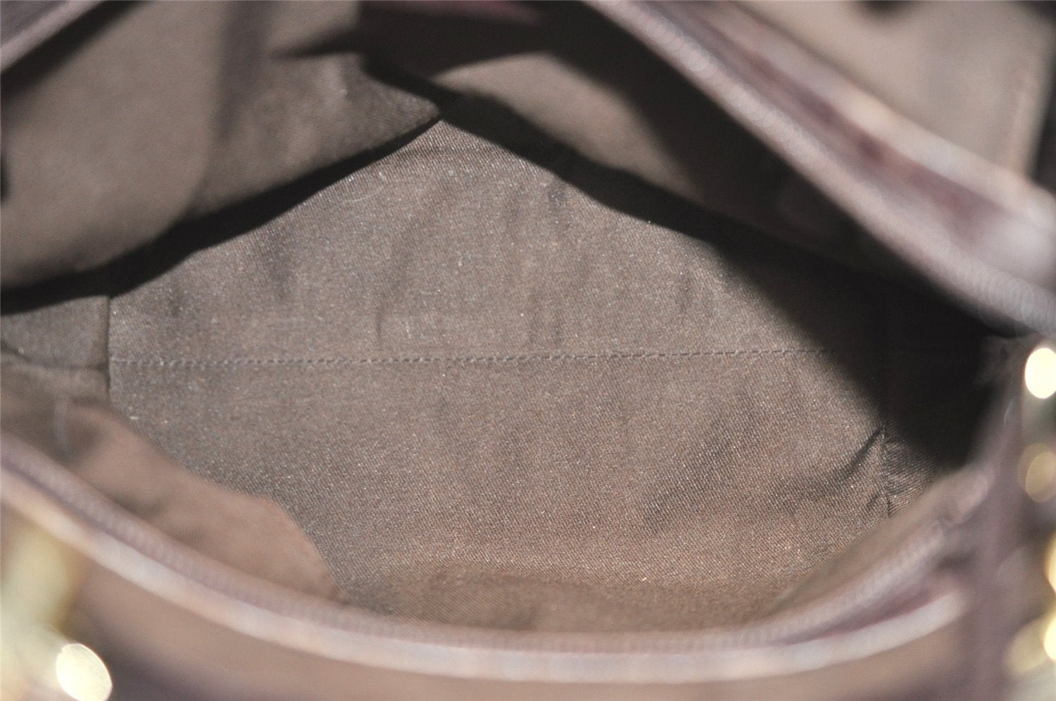 Authentic GUCCI Vintage Guccissima Tote Hand Bag GG Leather 145994 Brown 6022I