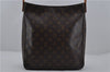 Authentic Louis Vuitton Monogram Looping GM Shoulder Bag M51145 LV 6023E
