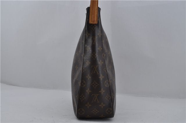 Authentic Louis Vuitton Monogram Looping GM Shoulder Bag M51145 LV 6023E