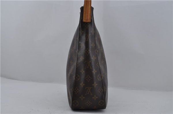 Authentic Louis Vuitton Monogram Looping GM Shoulder Bag M51145 LV 6023E