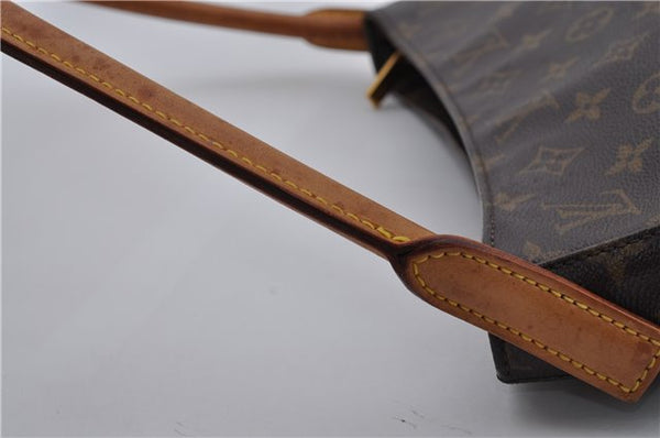Authentic Louis Vuitton Monogram Looping GM Shoulder Bag M51145 LV 6023E