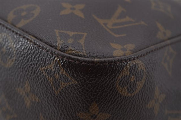 Authentic Louis Vuitton Monogram Looping GM Shoulder Bag M51145 LV 6023E