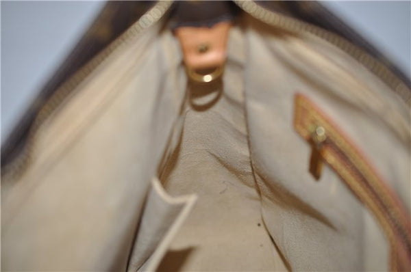 Authentic Louis Vuitton Monogram Looping GM Shoulder Bag M51145 LV 6023E