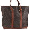 Auth Louis Vuitton Monogram Sac Weekend GM Vintage Tote Hand Bag M42420 LV 6024D