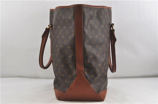 Auth Louis Vuitton Monogram Sac Weekend GM Vintage Tote Hand Bag M42420 LV 6024D