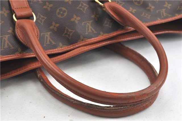 Auth Louis Vuitton Monogram Sac Weekend GM Vintage Tote Hand Bag M42420 LV 6024D