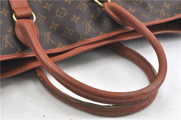 Auth Louis Vuitton Monogram Sac Weekend GM Vintage Tote Hand Bag M42420 LV 6024D