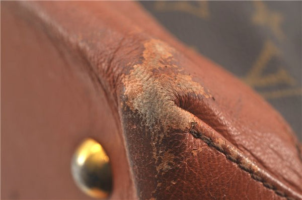 Auth Louis Vuitton Monogram Sac Weekend GM Vintage Tote Hand Bag M42420 LV 6024D