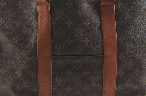 Auth Louis Vuitton Monogram Sac Weekend GM Vintage Tote Hand Bag M42420 LV 6024D
