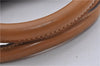 Authentic GUCCI Micro GG PVC Leather Hand Bag Purse Brown 6026C