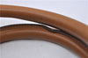 Authentic GUCCI Micro GG PVC Leather Hand Bag Purse Brown 6026C