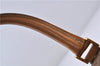 Authentic GUCCI Micro GG PVC Leather Hand Bag Purse Brown 6026C
